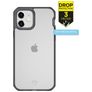 ITSKINS HybridFrost iPhone 12 Mini Hårdt Bagsidecover Stødsikkert - Sort