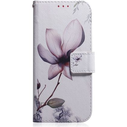Mobigear Design LG K40s Etui z klapką typu portfel - Magnolia
