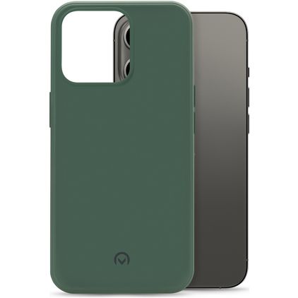 Mobilize Rubber Gelly iPhone 13 Pro TPU flexível Capa traseira - Matt Green