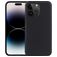Mobigear Basics iPhone 15 Pro Max Fleksibel TPU Ekstra tynd Bagsidecover - Sort