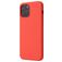 Mobigear Rubber Touch iPhone 12 Mini Silikon Skal - Coral