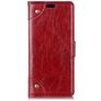 Mobigear Ranch Motorola One Power Cover a libro portafoglio - Bordeaux
