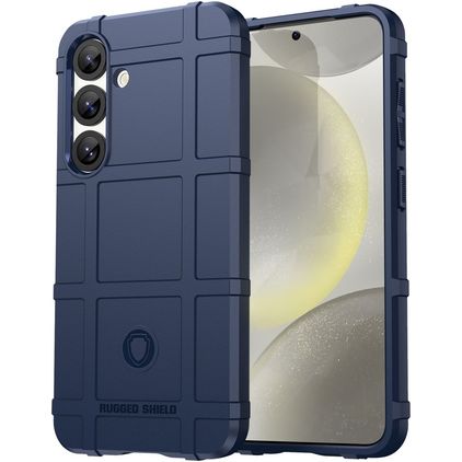 Mobigear Rugged Shield Samsung Galaxy S25 Plus Flexible TPU Back cover Shockproof - Blue