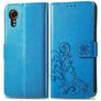 Mobigear Clover Samsung Galaxy Xcover 7 Plånboksfodral med sedelfack - Blå