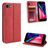 Mobigear Sensation iPhone SE (2020) Wallet case - Red