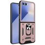 Mobigear Armor Ring Samsung Galaxy Z Flip 7 Hardcase Back cover Antiurto con anello - Oro rosa