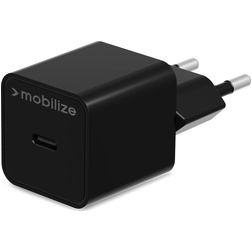 Mobilize Single USB-C Oplader Power Delivery 30W - Sort