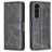 Mobigear Excellent Samsung Galaxy S25 Plus Plånboksfodral med sedelfack - Svart