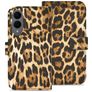 My Style Flex Wallet Samsung Galaxy S25 Edge Cover a libro portafoglio - Wild Leopard