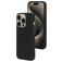 Mobiparts iPhone 15 Pro Silikone Bagsidecover - Sort