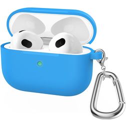 Mobigear Classic Apple AirPods 3 Fodral Flexibel Silikon - Blå