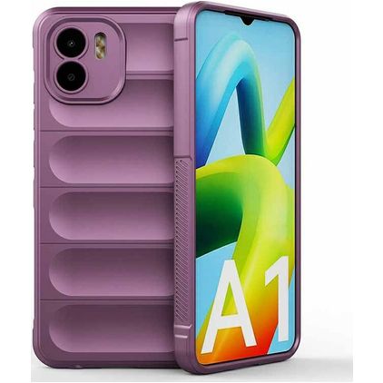 Mobigear Bumpy Xiaomi Redmi A1 4G Flexible TPU Back cover - Purple