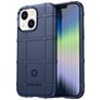 Mobigear Rugged Shield iPhone 14 Flexible TPU Back cover Shockproof - Blue
