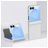 Mobigear Colors Samsung Galaxy Z Flip 8 Hardcase Etui plecki - Biały