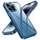 Mobigear Crystal iPhone 14 Pro Max Funda Plástico rígido Carcasa - Azul