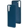 Mobiparts Samsung Galaxy S21 Plus Silicone Back cover - Blueberry Blue