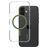CARE by PanzerGlass Urban Combat iPhone 16 MagSafe Tvrdý plast Zadní kryt - Průhledná / Zelená