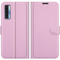 Mobigear Classic TCL 20L Plånboksfodral med sedelfack - Rosa