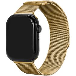 Mobilize RVS Bracelete Milanesa Fecho magnético para Apple Watch - 42/41/40/38 mm - Dourado