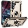 Mobigear Armor ring Samsung Galaxy S25 FE Hard Case Back cover Shockproof with Ring Holder - Gold