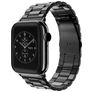 Mobigear Antwerp Steel Apple Watch Strap Butterfly closure - 49/46/45/44 mm - Black