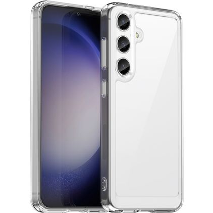 Mobigear Crystal Transparente Samsung Galaxy S24 Plus Funda Plástico rígido Carcasa - Transparente