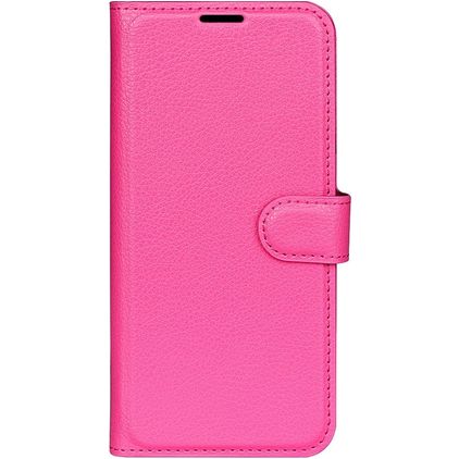 Mobigear Classic Samsung Galaxy M22 Pungetui med Seddelrum - Lyserød