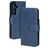 Mobiparts Classic Wallet Samsung Galaxy S25 MagSafe Cover a libro - Steel Blue