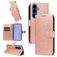 Mobigear Butterfly Samsung Galaxy S26 Etui z klapką typu portfel - Różowe złoto