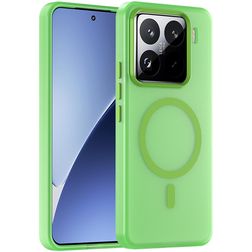 Mobigear Shockproof Xiaomi 15 Pro MagSafe Hårdt Bagsidecover - Grøn