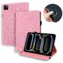 Mobigear Mandala iPad Pro 13 polegadas (2024) Capa livro - Rosa