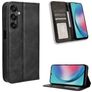 Mobigear Sensation Samsung Galaxy M55 Pungetui med Seddelrum - Sort