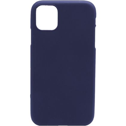 Mobigear Color iPhone 11 TPU flexible Carcasa - Negro