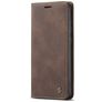 CaseMe 013 Samsung Galaxy A21s Cover a libro portafoglio - Marrone