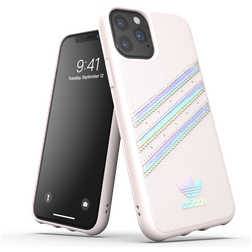 adidas OR Moulded Case PU WOMAN FW19 for iPhone 2019 XS orchid tint/holographic