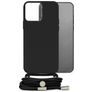 Mobilize Lanyard Gelly iPhone 13 Pro Flexibel TPU Skal med rem - Svart