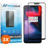 Mobigear Premium OnePlus 6 Vidro temperado Película de ecrã - Compatível com capas - Preto (Pack de 3)