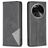 Mobigear Rhombus Slim OPPO Find X6 Pro Cover a libro - Nero