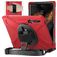 Mobigear SureGrip XGuard Samsung Galaxy Tab S8 Ultra Plastica rigida / Silicone Back cover + Portapenna + Tracolla + Supporto - Rosso