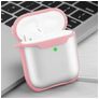 Mobigear Shockproof Funda TPU flexible para Apple AirPods 2 - Rosa