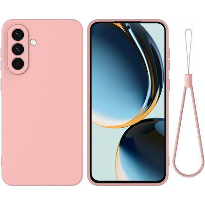 Mobigear Rubber Touch Samsung Galaxy S26 Plus Silicone Back cover - Rosa