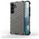 Mobigear Honeycomb Samsung Galaxy S24 Fodral Hårdplast Skal Stötsäkert - Svart
