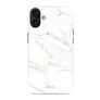 MIO iPhone 16 Plus MagSafe Hard Case Back cover - White Marble