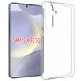 Mobigear Cushion Transparente Samsung Galaxy S24 FE TPU flexible Carcasa - Transparente