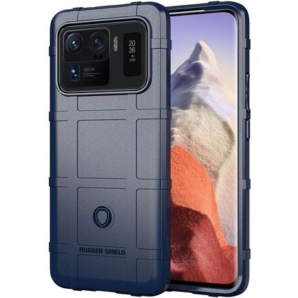 Mobigear Rugged Shield Xiaomi Mi 11 Ultra Joustava TPU Suojakuori Iskunkestävä - Sininen