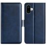 Mobigear Slim Magnet iPhone 16 Funda tipo libro Cartera - Azul oscuro