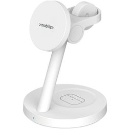 Mobilize 3in1 Charger Estação de carregamento MagSafe 1 m 25W - Branco