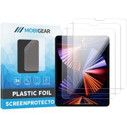 Mobigear iPad Pro 12,9 polegadas (2018) Película de ecrã em plástico - Compatível com capas (Pack de 3)
