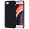 Mobigear Rubber Touch iPhone 8 Silikon Etui plecki - Czarny