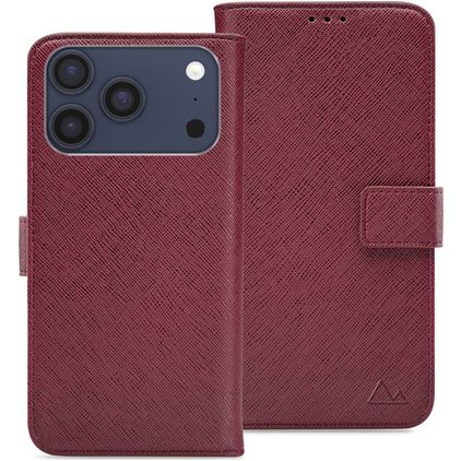 My Style Flex Wallet iPhone 17 Pro Max Plånboksfodral med sedelfack - Bordeaux